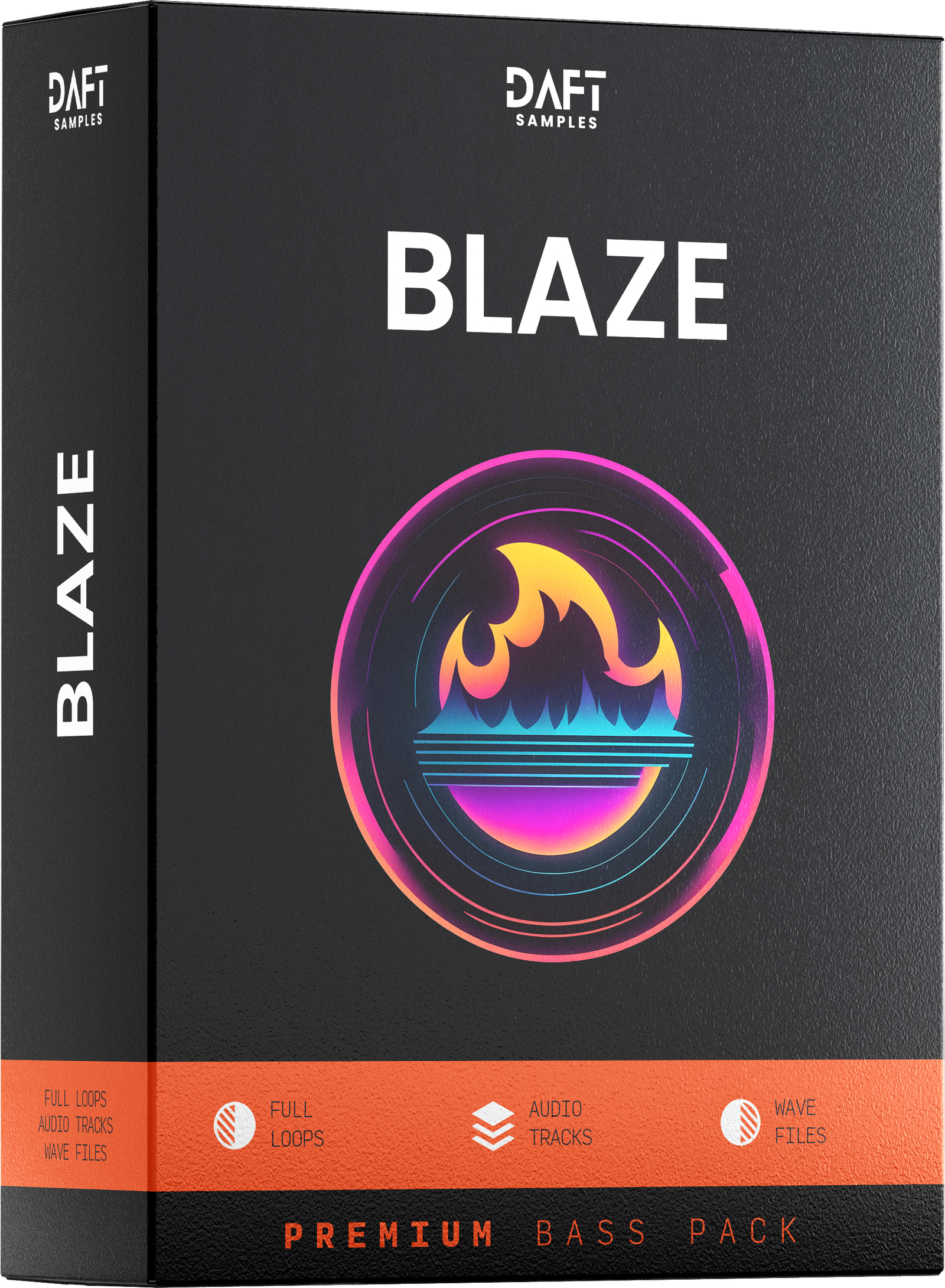 Daft Samples - Blaze - Royalty Free Samples - Bass Loops Pack